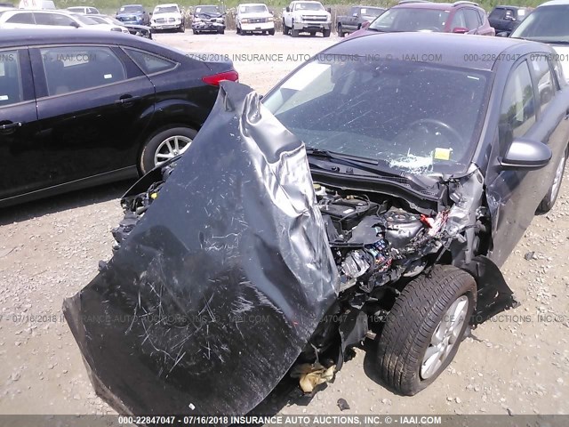 JM1BL1LP9D1741570 - 2013 MAZDA 3 I GRAY photo 6