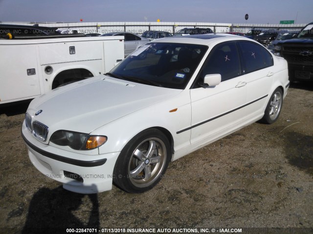 WBAEV53494KM37540 - 2004 BMW 330 I WHITE photo 2