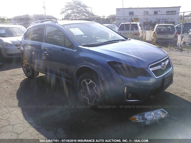 JF2GPADC3H8215617 - 2017 SUBARU CROSSTREK PREMIUM Көк фото 1