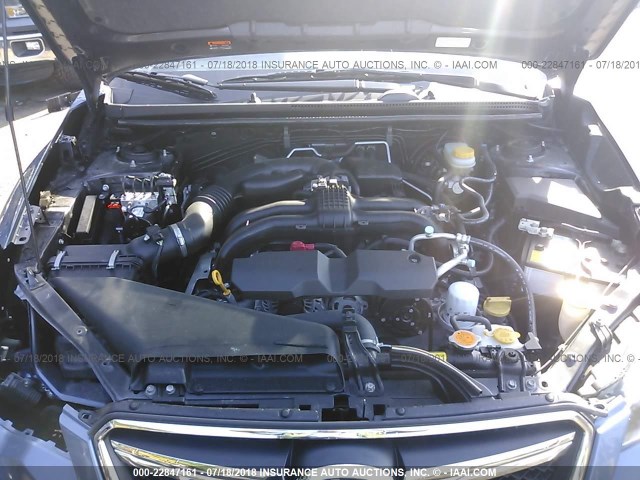 JF2GPADC3H8215617 - 2017 SUBARU CROSSTREK PREMIUM Көк фото 10