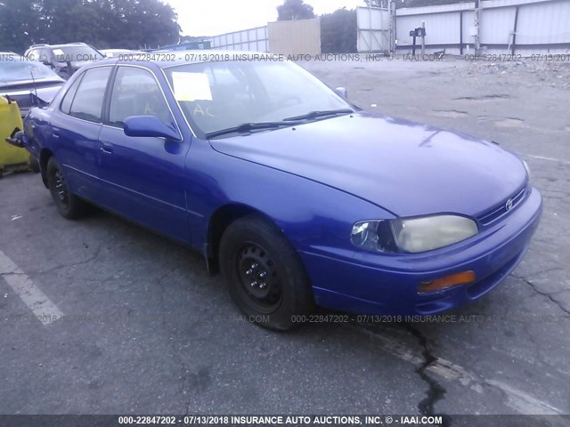 JT2BG12K2T0368203 - 1996 TOYOTA CAMRY DX/LE/XLE BLUE photo 1