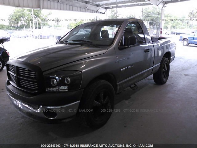 1D7HA16K87J500609 - 2007 DODGE RAM 1500 ST GRAY photo 2