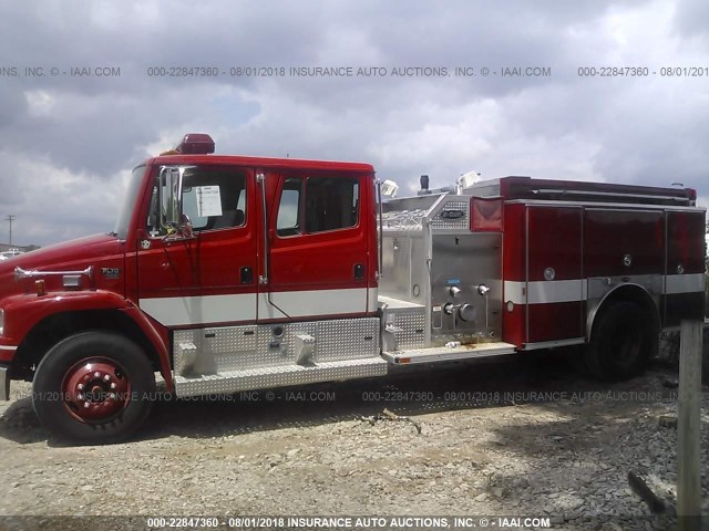 1FVABUCS22HJ62286 - 2002 FREIGHTLINER MEDIUM CONVENTION FL70 RED photo 3