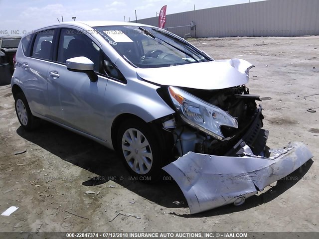 3N1CE2CP8GL386640 - 2016 NISSAN VERSA NOTE S/S PLUS/SV/SL/SR SILVER photo 1
