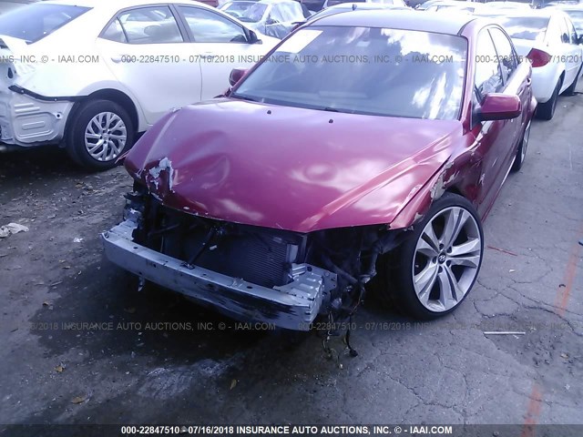 1YVHP80C675M17279 - 2007 MAZDA 6 I أحمر صورة 6