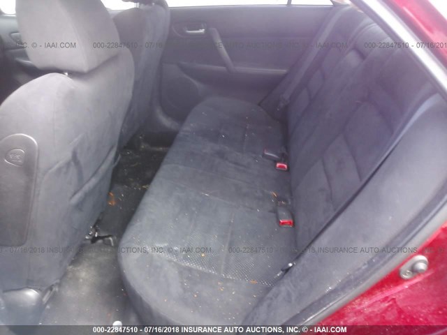 1YVHP80C675M17279 - 2007 MAZDA 6 I أحمر صورة 8
