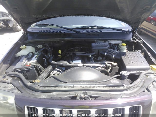 1J4GW48S44C234215 - 2004 JEEP GRAND CHEROKEE LAREDO/COLUMBIA/FREEDOM 勃艮第红 照片 10