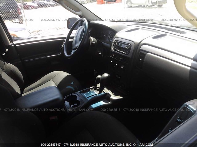 1J4GW48S44C234215 - 2004 JEEP GRAND CHEROKEE LAREDO/COLUMBIA/FREEDOM 勃艮第红 照片 5