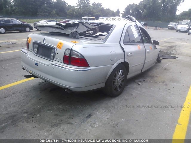 1LNHM87A24Y631873 - 2004 LINCOLN LS 银色 照片 4