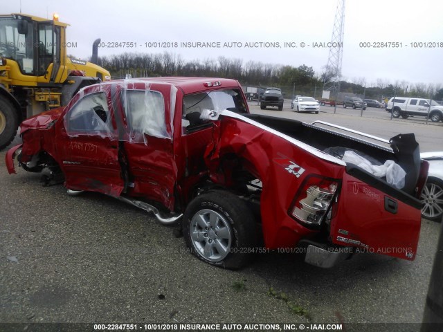 3GTP2VE79CG153925 - 2012 GMC SIERRA K1500 SLE RED photo 3