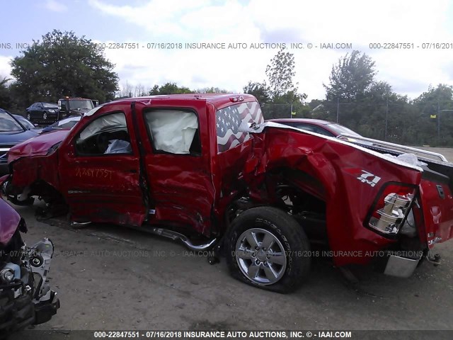 3GTP2VE79CG153925 - 2012 GMC SIERRA K1500 SLE RED photo 6