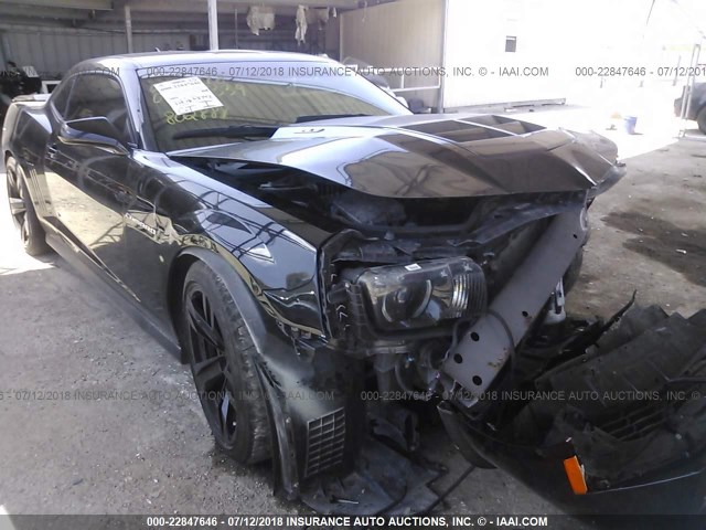 2G1FL1EP2D9802888 - 2013 CHEVROLET CAMARO ZL1 黑色 照片 1