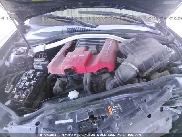 2G1FL1EP2D9802888 - 2013 CHEVROLET CAMARO ZL1 黑色 照片 10