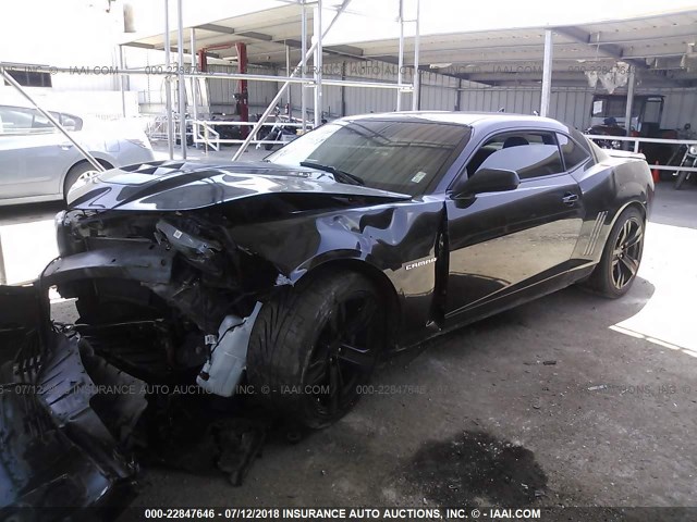 2G1FL1EP2D9802888 - 2013 CHEVROLET CAMARO ZL1 黑色 照片 2