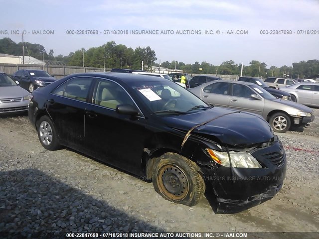 4T1BE46K59U335900 - 2009 TOYOTA CAMRY SE/LE/XLE BLACK photo 1