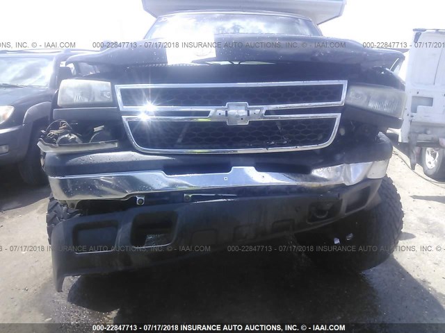 1GCEK19V67E173474 - 2007 CHEVROLET SILVERADO K1500 CLASSIC BLACK photo 6