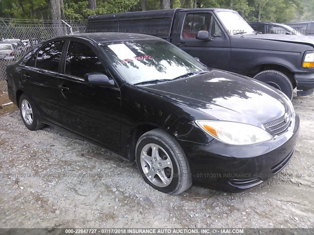 4T1BE32K93U198886 - 2003 TOYOTA CAMRY LE/XLE/SE 黑色 照片 1