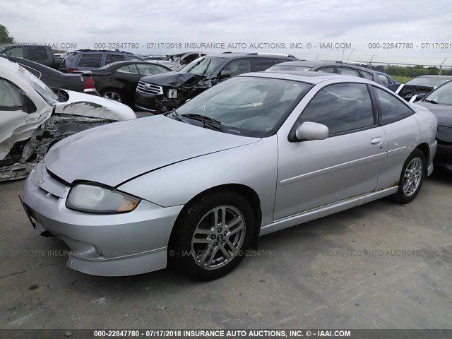 1G1JH12FX47177097 - 2004 CHEVROLET CAVALIER LS SPORT SILVER photo 2