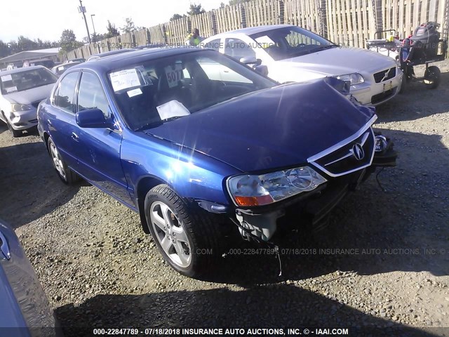 19UUA56863A026305 - 2003 ACURA 3.2TL TYPE-S BLUE photo 1