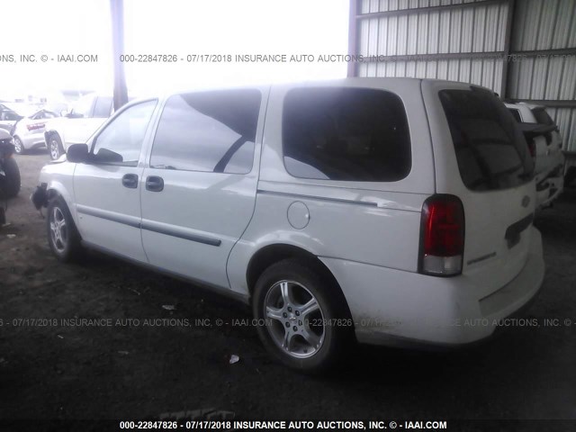 1GNDV23108D209947 - 2008 CHEVROLET UPLANDER LS 白色 照片 3
