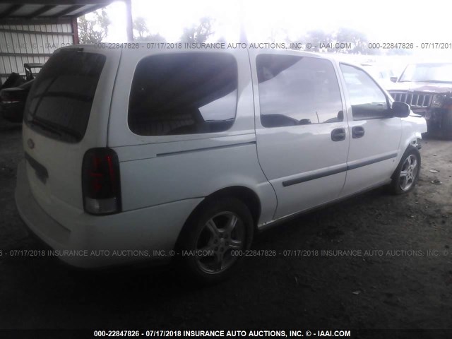 1GNDV23108D209947 - 2008 CHEVROLET UPLANDER LS 白色 照片 4
