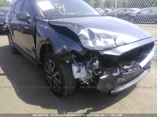 JM3KFBCM7J0315954 - 2018 MAZDA CX-5 TOURING GRAY photo 6