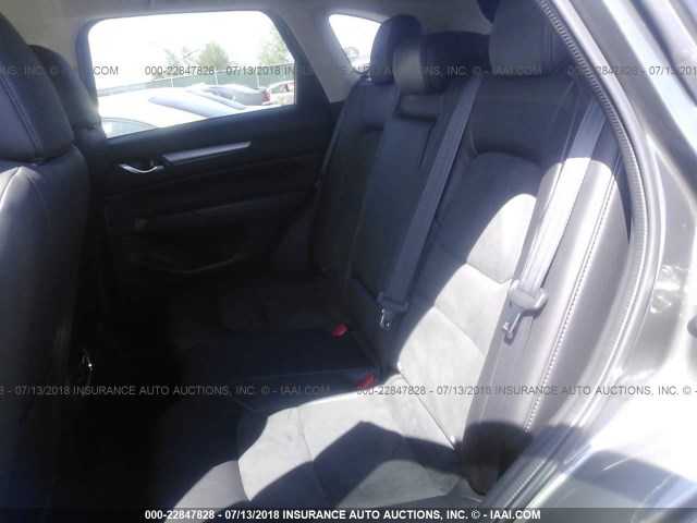 JM3KFBCM7J0315954 - 2018 MAZDA CX-5 TOURING GRAY photo 8