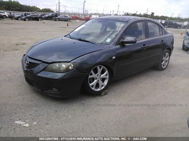 JM1BK32F791220989 - 2009 MAZDA 3 I GRAY photo 2