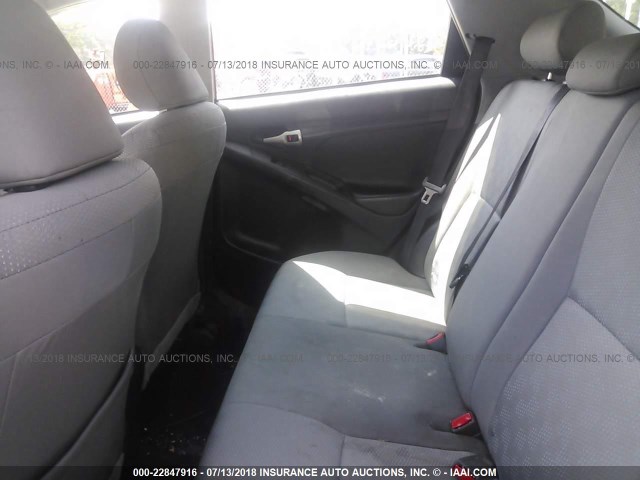 2T1KU40E09C026097 - 2009 TOYOTA COROLLA MATRIX  RED photo 8
