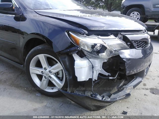4T1BF1FK8DU720078 - 2013 TOYOTA CAMRY L/SE/LE/XLE 黑色 照片 6