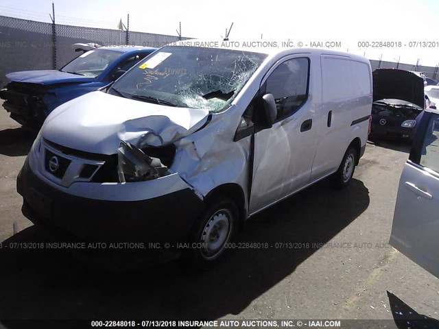 3N6CM0KN7GK701371 - 2016 NISSAN NV200 2.5S/2.5SV SILVER photo 2