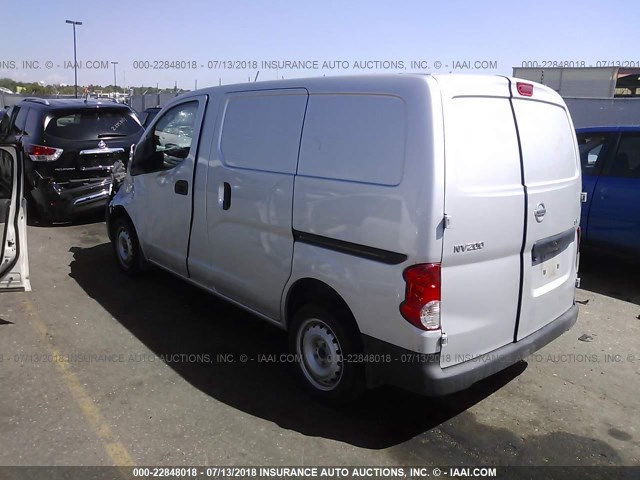 3N6CM0KN7GK701371 - 2016 NISSAN NV200 2.5S/2.5SV SILVER photo 3