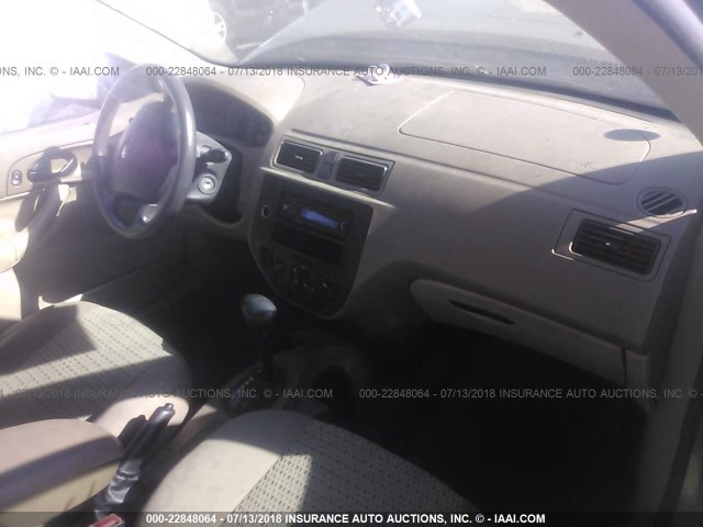 1FAHP34N07W357875 - 2007 FORD FOCUS ZX4/S/SE/SES 绿色 照片 5