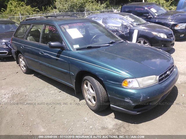 4S3BK4351X7307647 - 1999 SUBARU LEGACY L/30TH ANNIVERSARY L GREEN photo 1