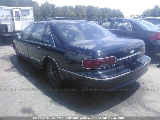 1G1BL52W9RR160233 - 1994 CHEVROLET CAPRICE CLASSIC BLACK photo 3