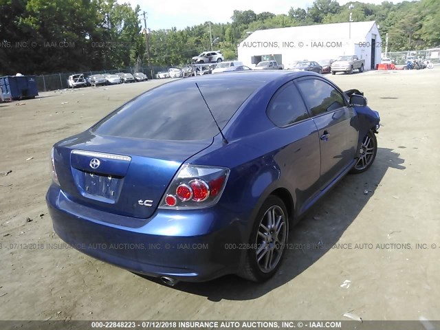 JTKDE167590290156 - 2009 TOYOTA SCION TC 蓝色 照片 4