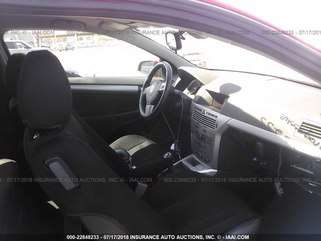 W08AT271385046368 - 2008 SATURN ASTRA XR RED photo 5