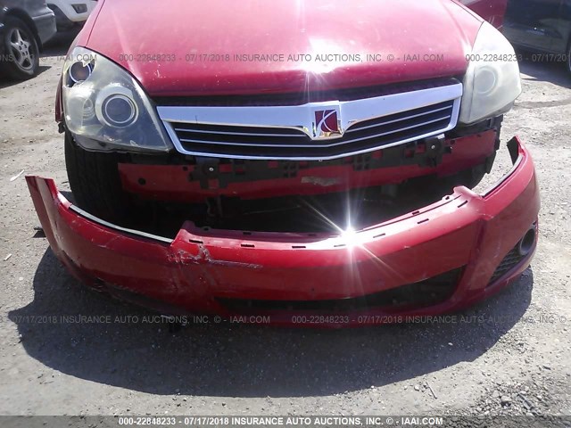 W08AT271385046368 - 2008 SATURN ASTRA XR RED photo 6