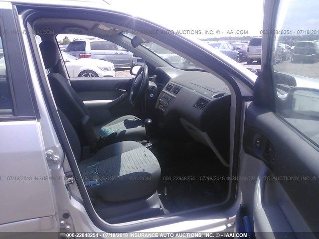 1FAFP34N17W143789 - 2007 FORD FOCUS ZX4/S/SE/SES 银色 照片 5