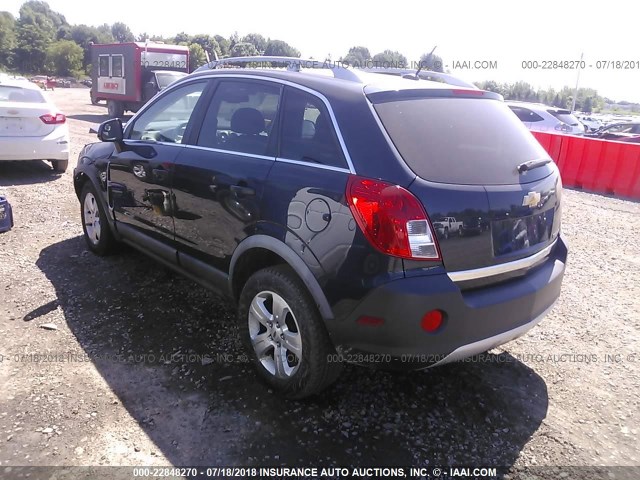 3GNAL2EK8ES622385 - 2014 CHEVROLET CAPTIVA LS 黑色 照片 3