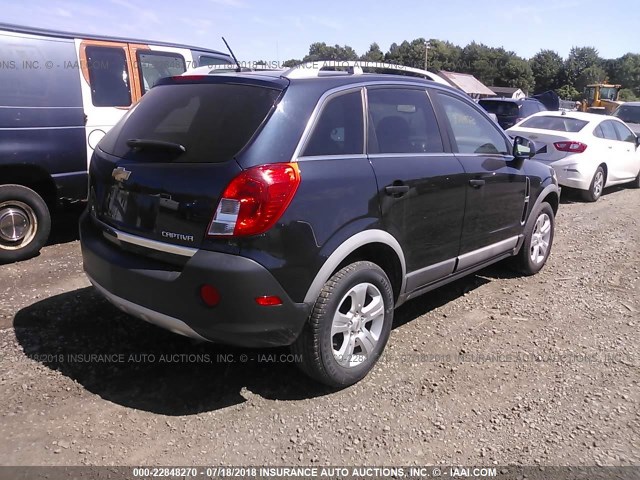3GNAL2EK8ES622385 - 2014 CHEVROLET CAPTIVA LS 黑色 照片 4
