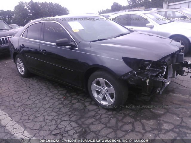 1G11B5SL3EF121444 - 2014 CHEVROLET MALIBU LS BLACK photo 1