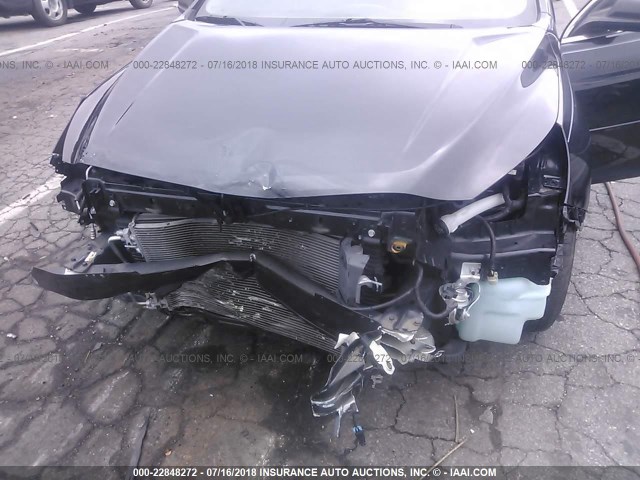 1G11B5SL3EF121444 - 2014 CHEVROLET MALIBU LS BLACK photo 6