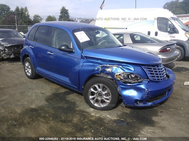 3A4FY58B06T234280 - 2006 CHRYSLER PT CRUISER TOURING BLUE photo 1