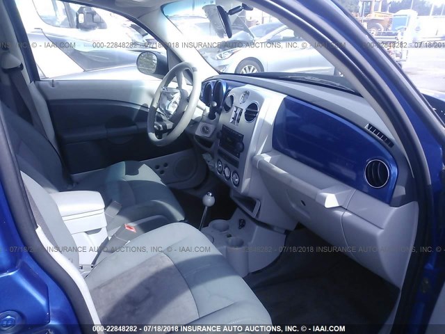 3A4FY58B06T234280 - 2006 CHRYSLER PT CRUISER TOURING BLUE photo 5