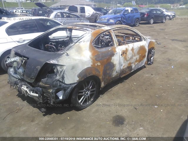 JTKDE177470178024 - 2007 TOYOTA SCION TC 黑色 照片 4