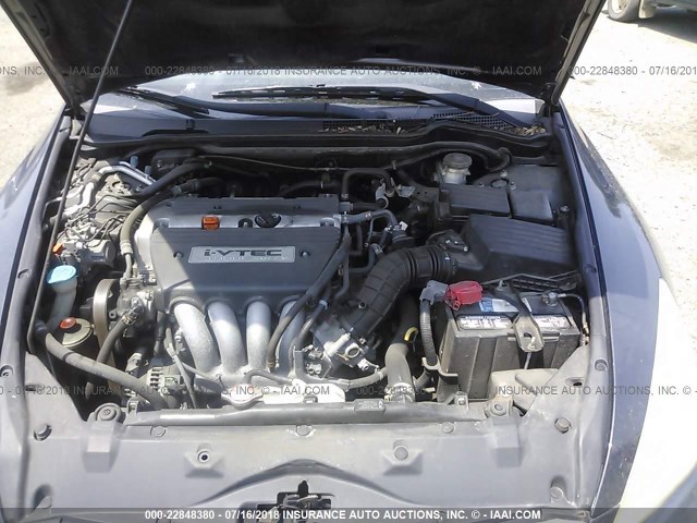 1HGCM56356A148259 - 2006 HONDA ACCORD SE GRAY photo 10