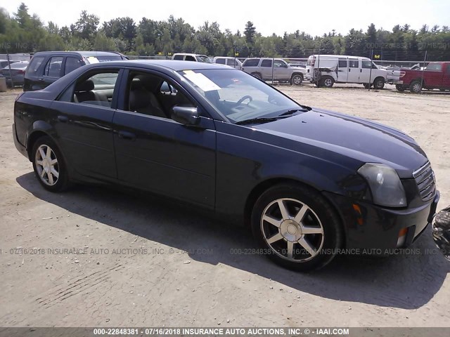 1G6DP567850227008 - 2005 CADILLAC CTS HI FEATURE V6 GRAY photo 1