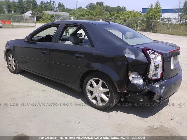 1G6DP567850227008 - 2005 CADILLAC CTS HI FEATURE V6 GRAY photo 3