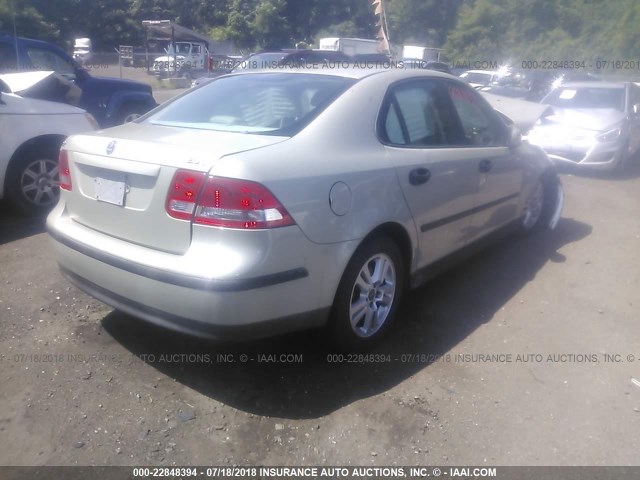 YS3FB49S951029300 - 2005 SAAB 9-3 LINEAR GRAY photo 4